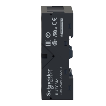 Socket, mixed contact, 10 A, relay type RUMC3, screw connector, 250 V AC-2