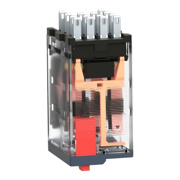 Miniature plug-in relay, 6 A, 4 CO, LED, 230 V AC-3