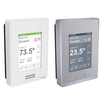 Thermostat intelligent Schneider Electric pour un confort optimal et une meilleure efficacité énergétique.