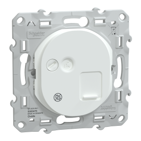 Ovalis - prise RJ45 - cat.6 STP - réseaux VDI- grade 3 - Antibactérien