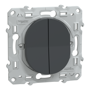 Ovalis - double va et vient - 10AX - Anthracite