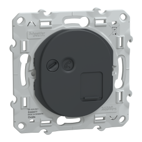 Ovalis - prise RJ45 - cat6a - grade 3 (multimédia +) (longue distance) -Anth