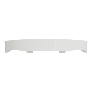 Odace You Transparent, Plaque De Finition Support Alu 4 Postes Entraxe 71 Mm S530908w A56655