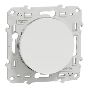 Odace - va-et-vient lumineux ou témoin - blanc - 10A - LED orange 1,5mA
