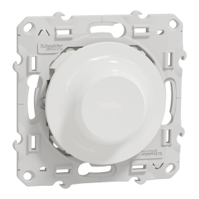 Wiser Odace - variateur rotatif LED - 2fils - zigbee - blanc