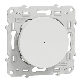 Wiser Odace - bouton poussoir - 10A - zigbee - blanc