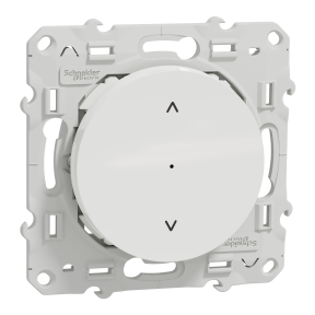 Wiser Odace - interrupteur volet-roulant - 4A - zigbee - blanc