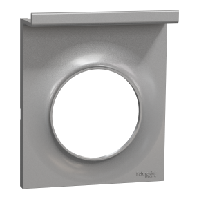 Odace Styl Pratic - plaque support téléphone mobile - 1 poste - Alu