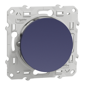 Odace, va-et-vient, 10 A, à vis, Cobalt