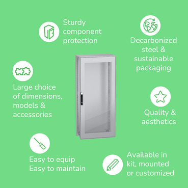 PanelSeT SFN glazed door enclosure Benefit Image - Benefit