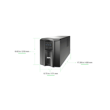 APC Smart-UPS, Line Interactive, 1500VA, Tower, 120V, 8x