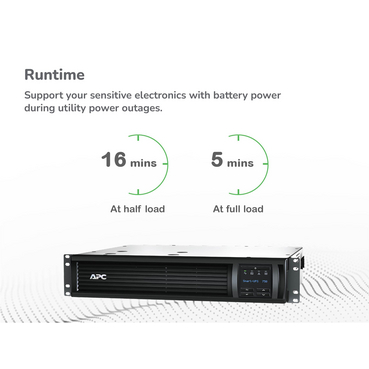 SMT750RM2UC - APC Smart-UPS, Line Interactive, 750VA, Rackmount 2U