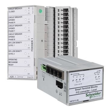 Blocos terminais inteligentes (SMTB) Schneider Electric Entradas/Saídas distribuídas