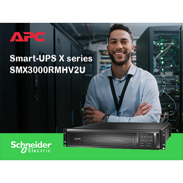SMX3000RMHV2U - APC Smart-UPS X, Line Interactive, 3kVA, Rack