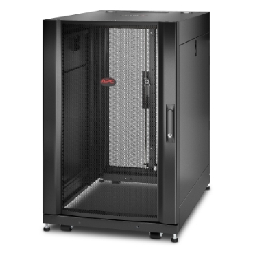 APC NetShelter SX, Server Rack Enclosure, 18U, Black, 925H x 600W 