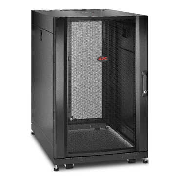 APC NetShelter SX, Server Rack Enclosure, 18U, Black, 925H x 600W 