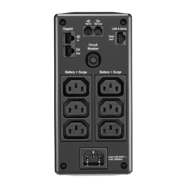 UPS APC 650VA (390w) Back PRO BR650MI