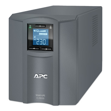 APC Easy UPS 1 Ph Line Interactive, 2000VA, Tower, 230V, 6 IEC C13 outlets,  AVR, Intelligent Card Slot + Dry Contact, LCD - APC Denmark