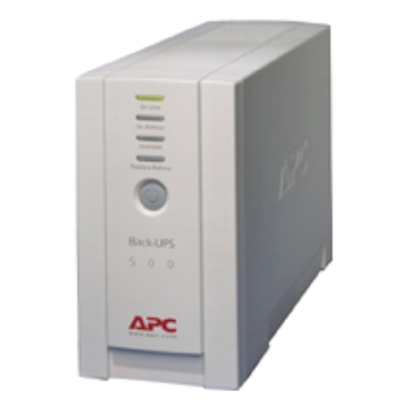 APC Back-UPS CS 500VA, 120V, beige, 6 NEMA outlets (3 surge) - BK500