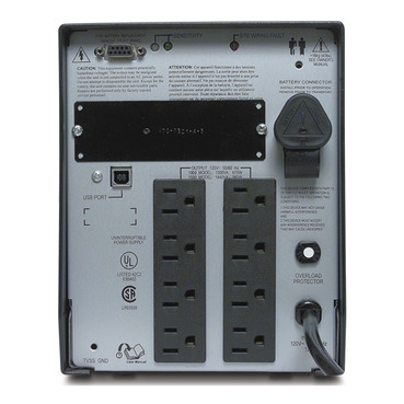 APC Smart-UPS 1500VA USB & Serial 120V - SUA1500