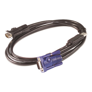 APC KVM USB Cable - 12 ft (3.6 m) - AP5257 | APC USA