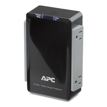 APC Audio/Video Surge Protector 4 Outlet with Coax Protection