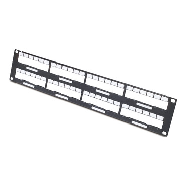 Data Distribution 2U Panel, Holds 8 each Data Distribution Cables