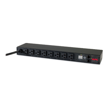 Rack PDU, Metered, 1U, 20A, 120V, (8) 5-20 - AP7801 | APC USA
