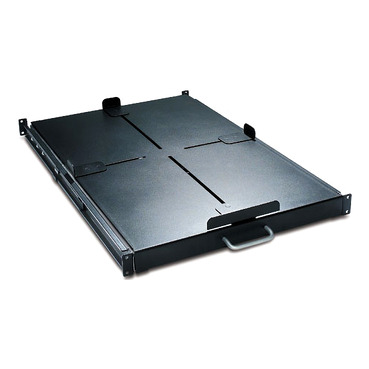 AR8128BLK - APC NetShelter ラック取り付け用スライド棚 最大91kg 黒