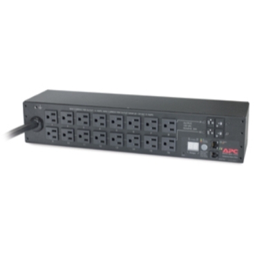 AP7802BJ - Rack PDU, Metered, 2U, 30A, 100V, (16) 5-15 | Schneider 