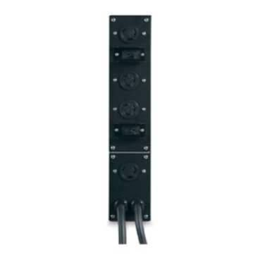 APC Service Bypass Panel- 200/208/240V; 50A; MBB; L6-30P/HW