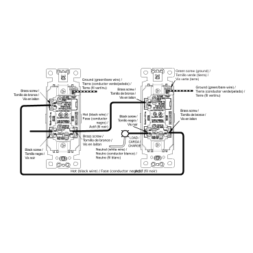 SQR14131XX - Switch module, X Series, 15A, single pole, 3
