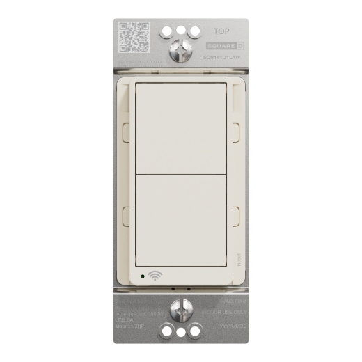 X Series 15A Single Pole/3 Way WiFi Energy Monitoring Rocker