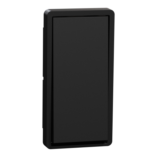 X Series Universal Switch Module Rocker Cover Plate Matte Black