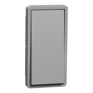 SQR16101GY - Rocker, X Series, for switch, gray, matte finish 