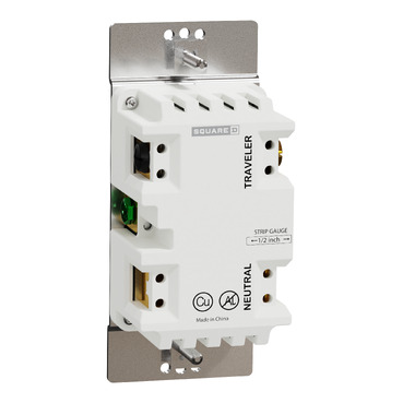 SQR50101BKZ - Switch, X Series, Z-wave Plus energy monitoring, 3 