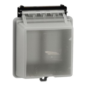 X Series 2 Gang Outside Verticle Mount Extra Duty While-In-Use Decorator Device Cover