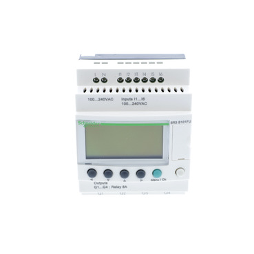 modular smart relay Zelio Logic - 10 I O - 100..240 V AC - clock - display-2