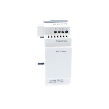 SR3XT43BD - analogue IO extension module, Zelio Logic SR2 SR3, 4