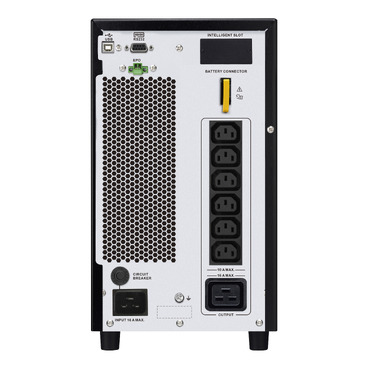 SRV3KI-E - APC Easy UPS On-Line, 3kVA/2700W, Tower, 230V, 6x IEC C13 + 1x IEC C19 outlets, Intelligent Card Slot, LCD | Schneider Electric Philippines