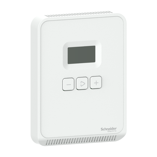Sxwsatxxxslx Temperature Sensor For Smartx Ip Controllers Lcd Display Setpoint Override Cover Included Schneider Electric Global