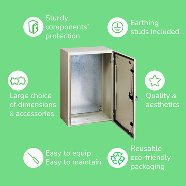NSYS3D3420 - Spacial S3D plain door w/o mount.plate