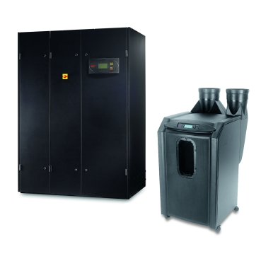 Expansión directa InRoom APC Brand Refrigeración periférica y portátil para armarios de cableado, salas de servidores y centros de datos