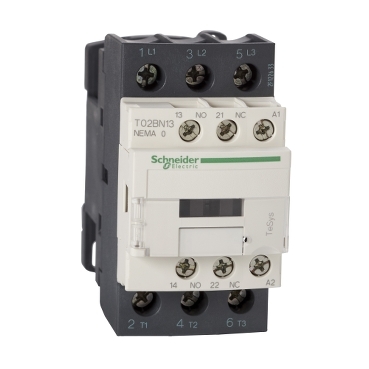 T02CN13G7 - Contactor, Tesys N Contactors, nonreversing, 3P