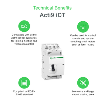 Technical Benefits - Acti9 ICT