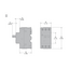 GZ1 MAGNETIC MOTOR CB 32A PUSH BUTTON - TI