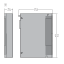 PowerLogic T500 - DI180/C1H - Dimensions