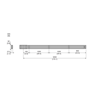 STRAIGHT LENGTH 63 A - TI