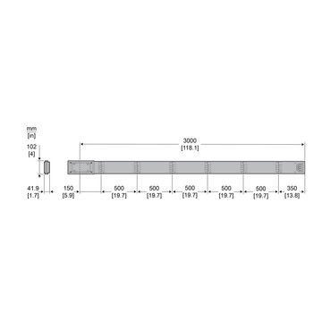 STRAIGHT LENGTH 63 A - TI