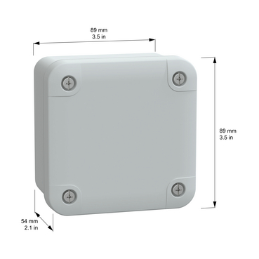 PanelSeT TBS & TBP 89x54x89mm low cov - TI - Dimensions